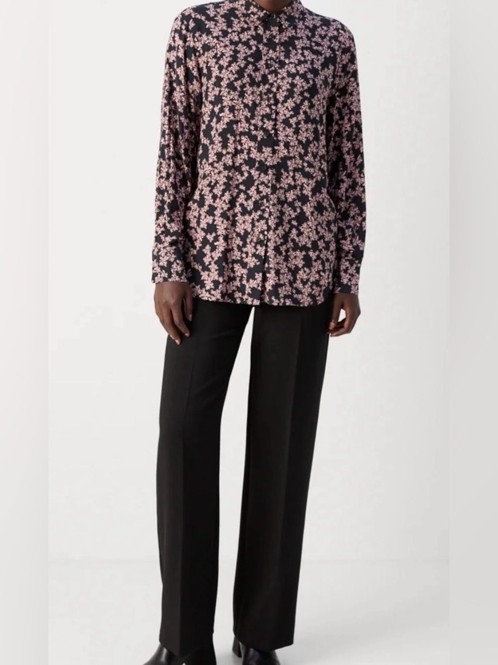Scotch & Soda Amsterdam Made With Love Floral Blouse Size 40=Large/10